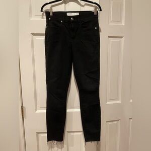 AYR - size 28 - black skinny denim jeans